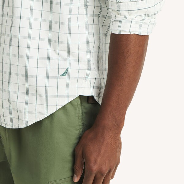 Classic Fit Plaid Shirt