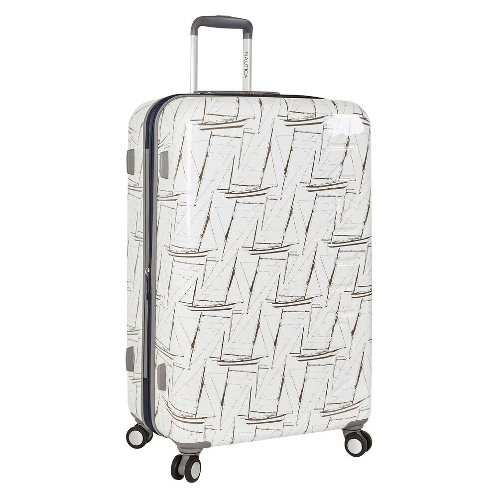 Shipyard 28" Hardside Spinner Luggage,Marshmallow,large