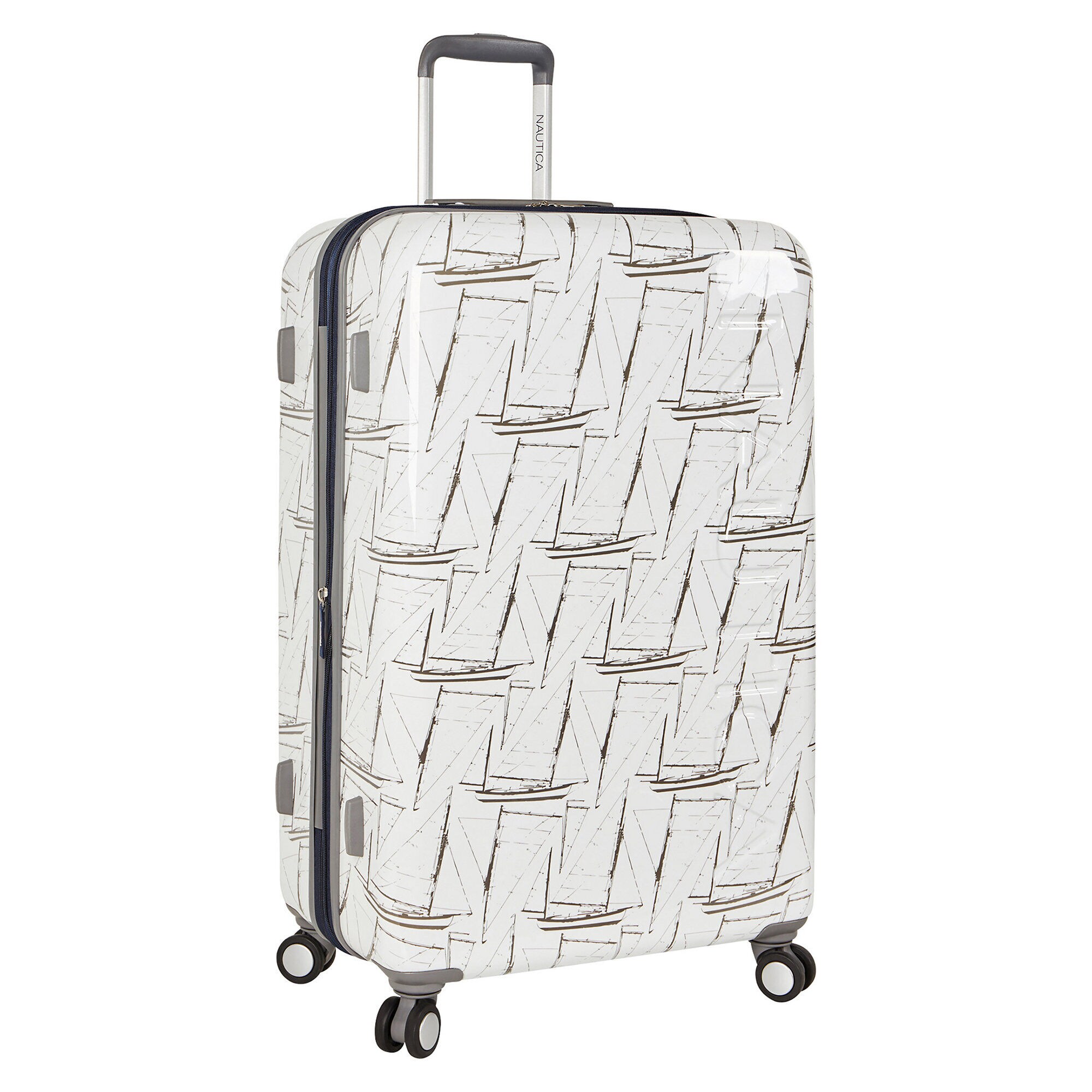 Shipyard 28" Hardside Spinner Luggage,Marshmallow,large