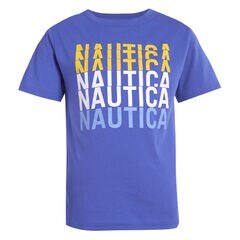 LITTLE BOYS' JAIME LOGO TEE (4-7),Rolling River Wash,large