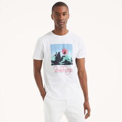 Beach Boys x Nautica Graphic T-Shirt,Bright White,large