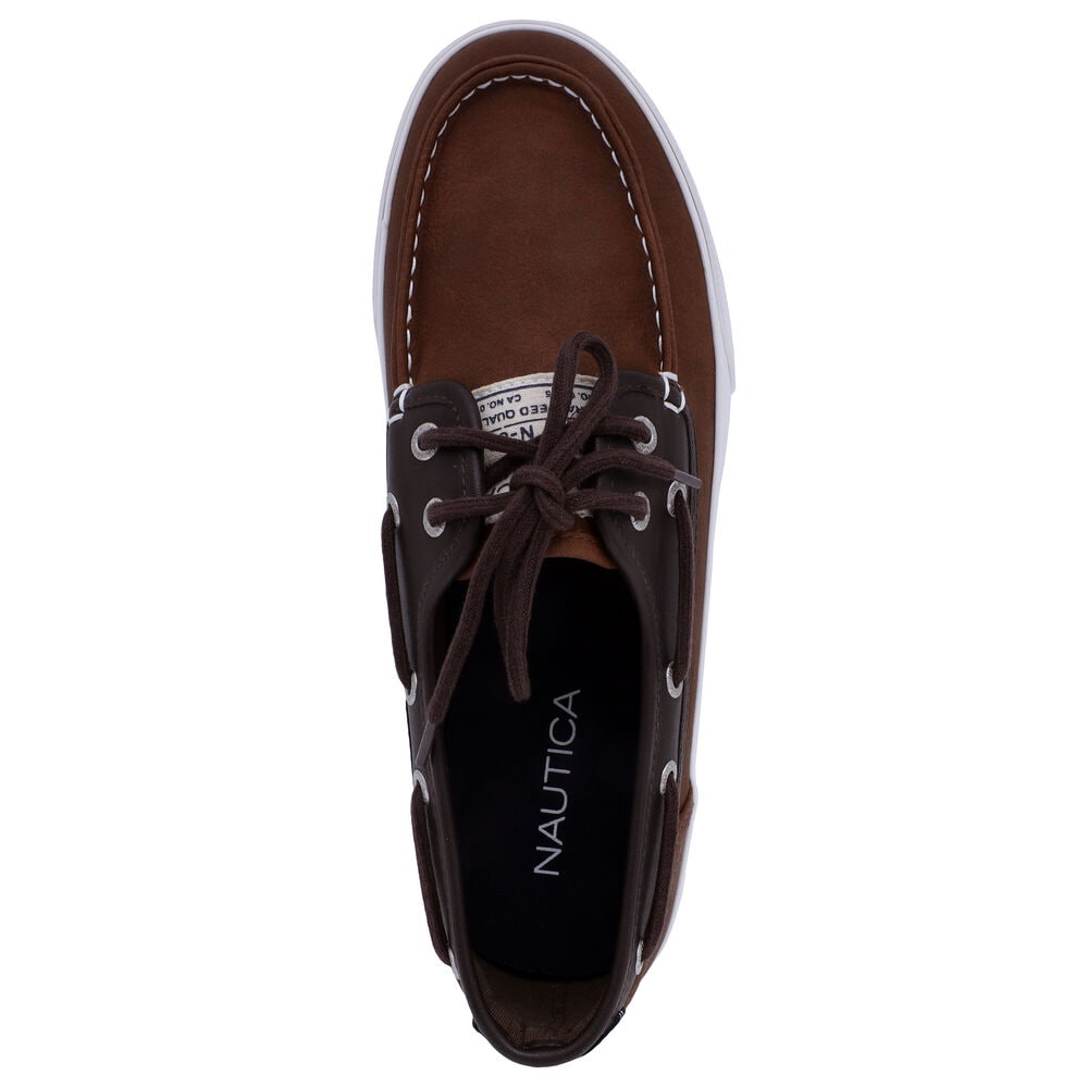 Spinnaker Boat Shoe,Dark Brown Heather,large