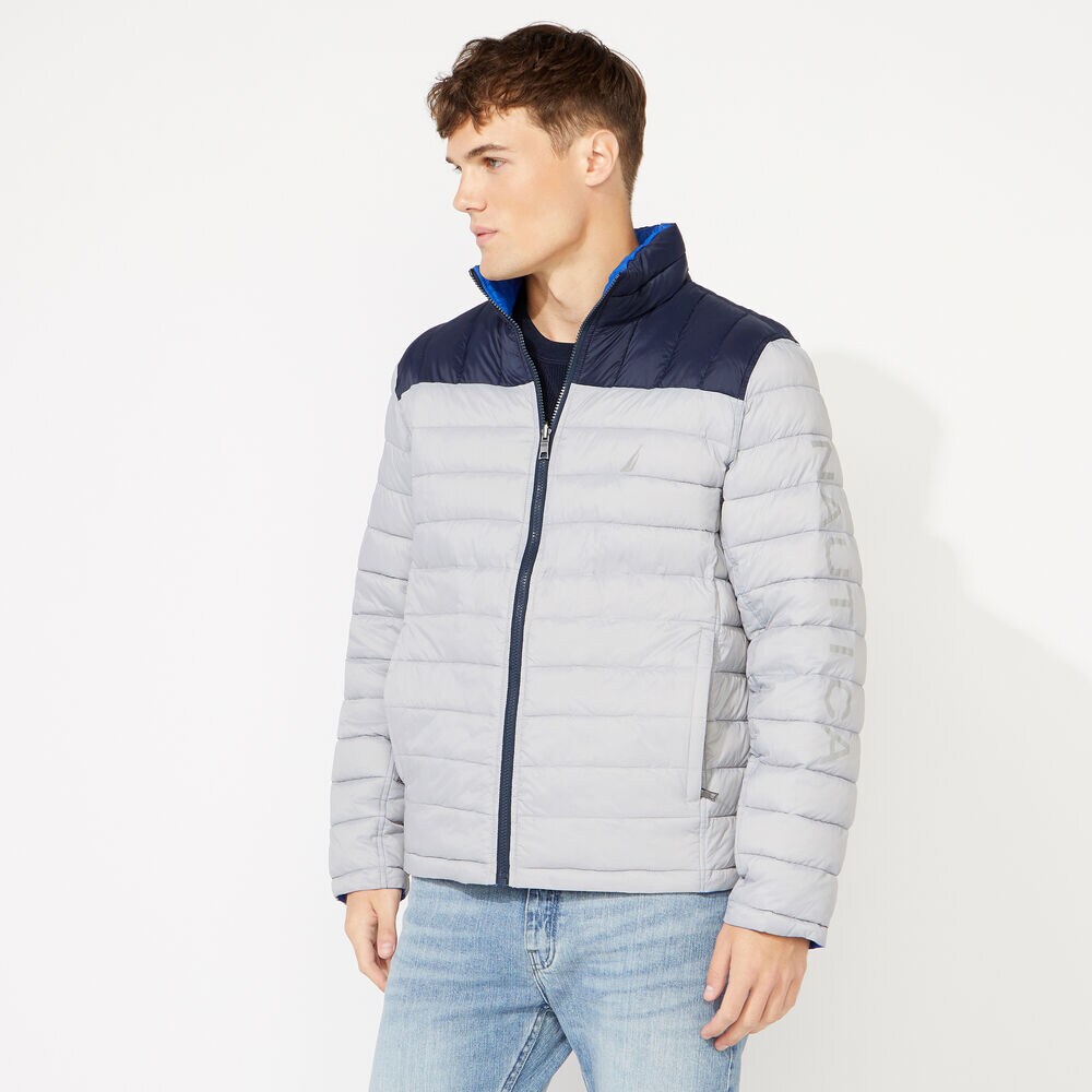 LIGHTWEIGHT TEMPASPHERE REVERSIBLE JACKET,Grey Alloy,large