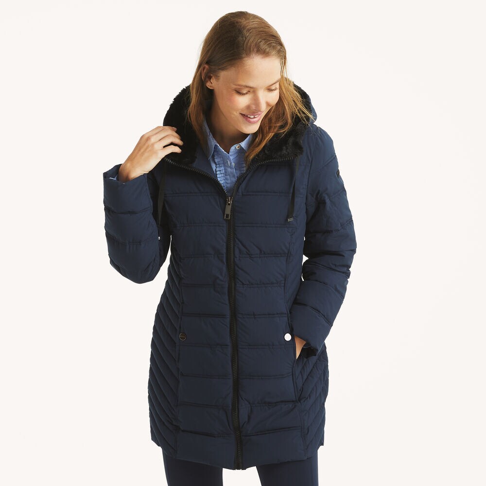Puffer Jacket,Stellar Blue Heather,large