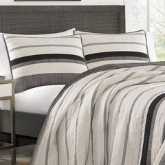 Kelsall Twin Quilt in Charcoal,Charcoal Heather,large