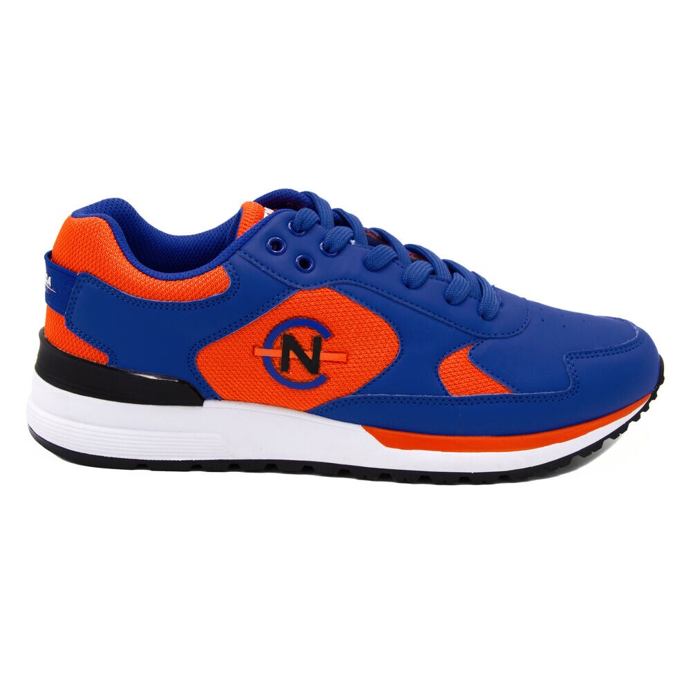 NAUTICA COMPETITION DEL RIO LOW TOP IN NAVY MULTI,Cobalt Wave,large