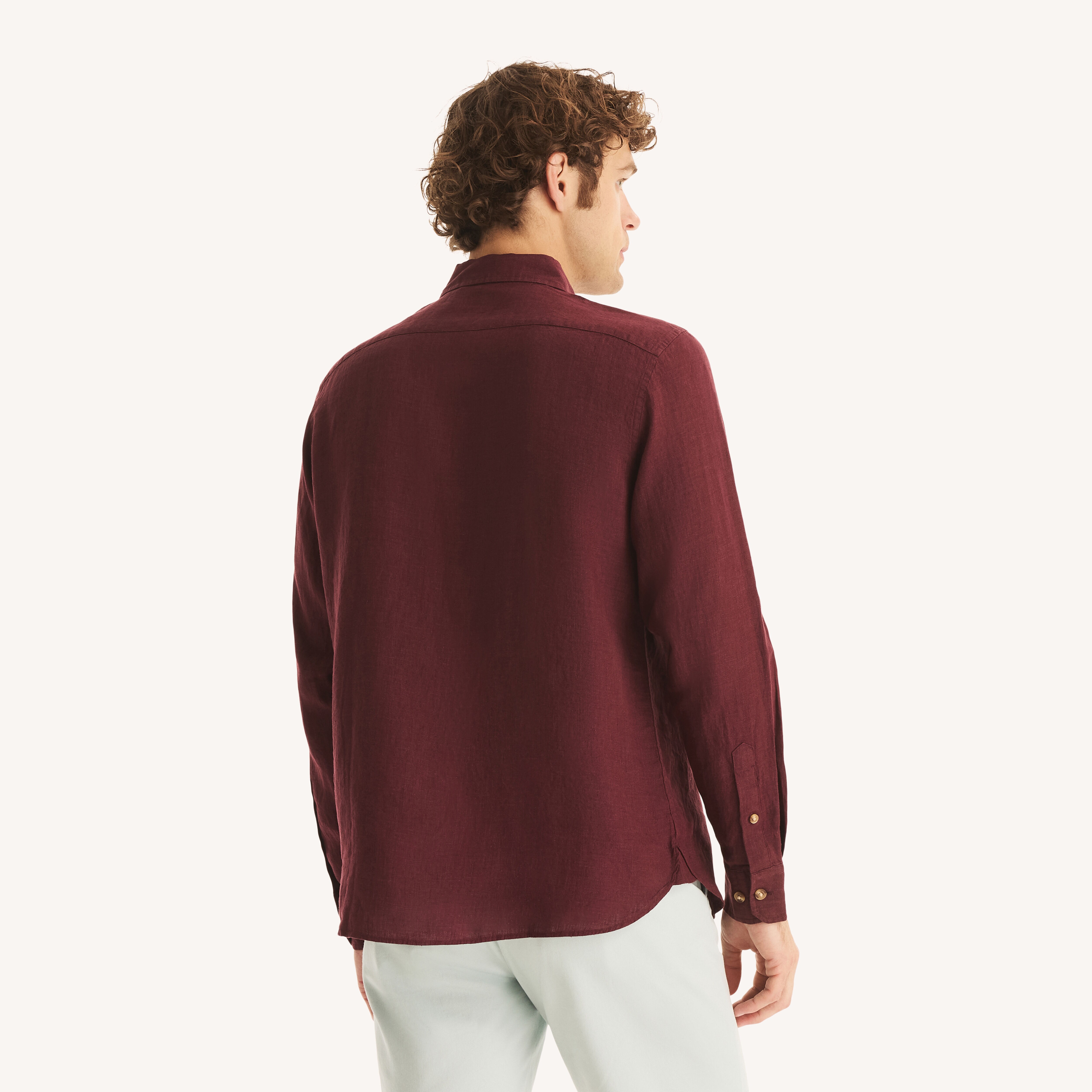 Classic Fit Linen Shirt | Nautica