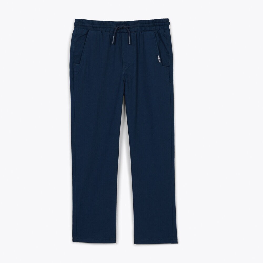 LITTLE BOYS’ PULL-ON PANT (4-7),Bright Cobalt,large