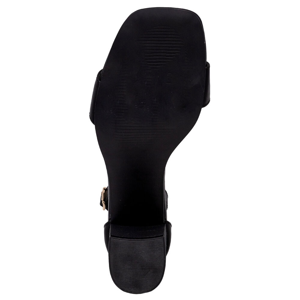 Block Heel Sandal,Black,large