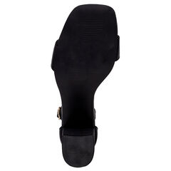 Block Heel Sandal,Black,large