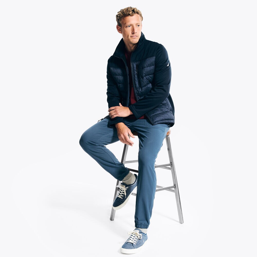 Navtech Mixed Media Jacket,Navy,large