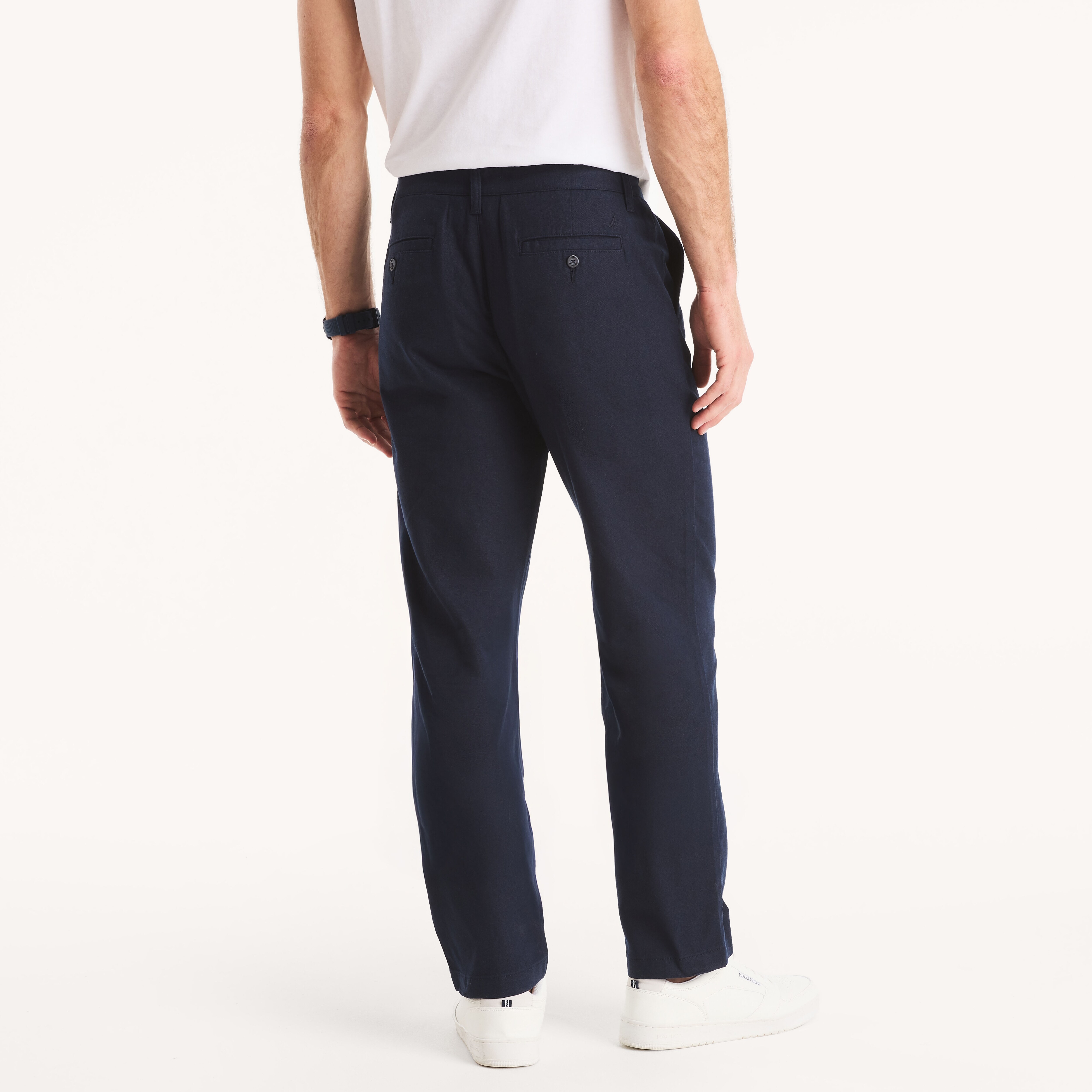 Flat Front Linen Deck Pant | Nautica