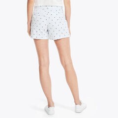 4" SAILBOAT PRINT SHORT,Stellar Blue Heather,large