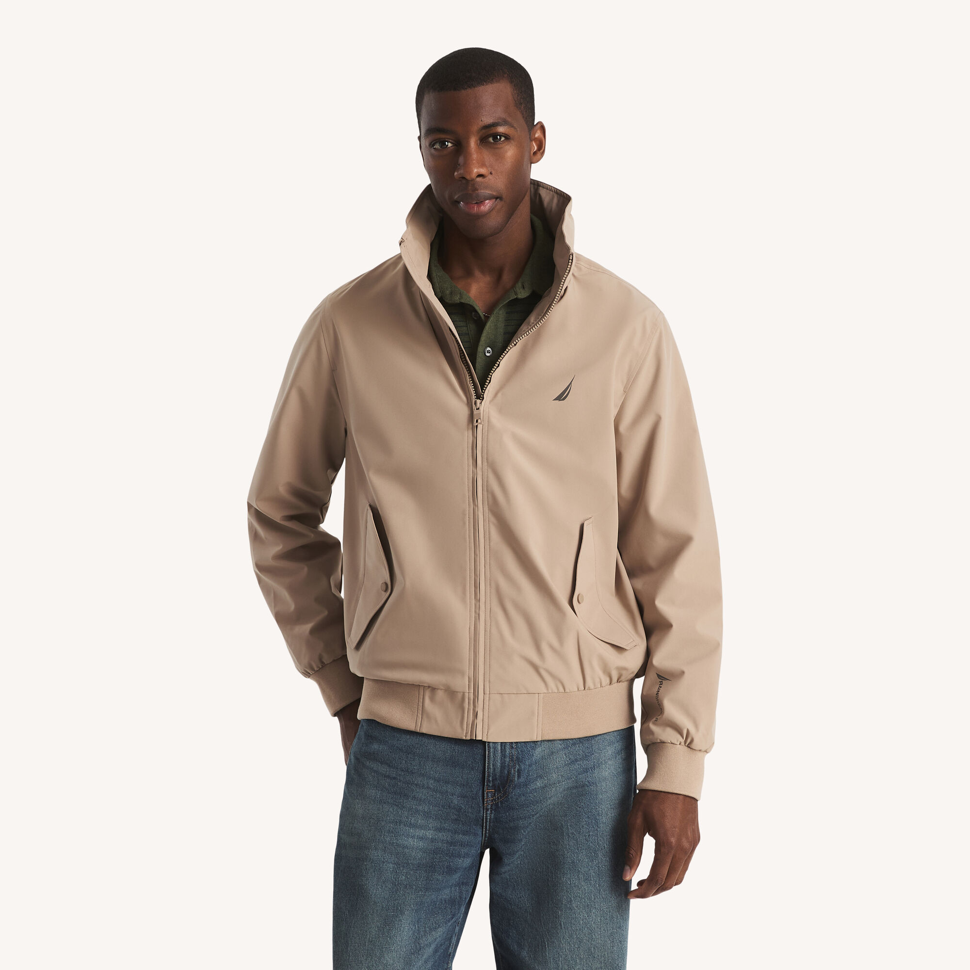 Rainbreaker Bomber Jacket,True Khaki,large
