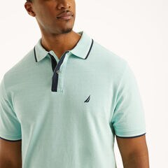 Big & Tall Classic Fit Polo,Aqua Splash,large