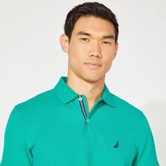 CLASSIC FIT DECK POLO,Dark Dill,large
