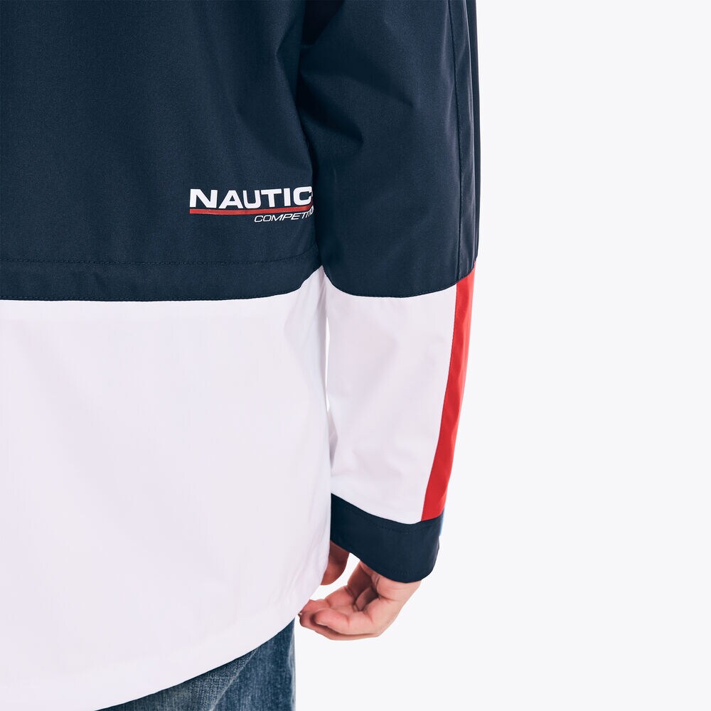 COMPETITION COLORBLOCK JACKET,Navy,large