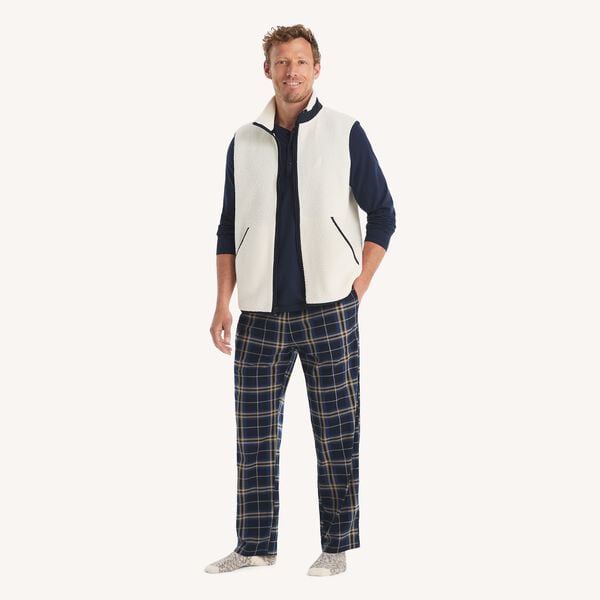 Cozy Plaid Fleece Sleep Pant 
