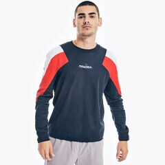 COMPETITION SUSTAINABLY CRAFTED GRAPHIC LONG-SLEEVE T-SHIRT,Navy,large
