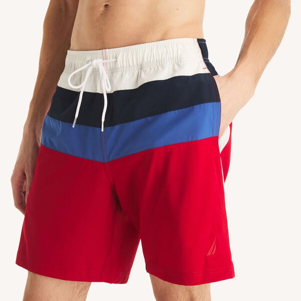 8" Colorblock Quick-Dry Swim