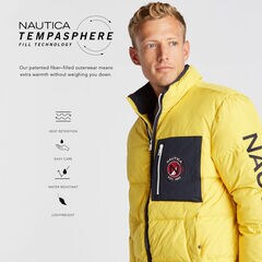 PUFFER TEMPASPHERE JACKET,Buoy Yellow,large