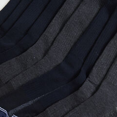 ATHLETIC CREW SOCKS, 5-PACK,Black,large