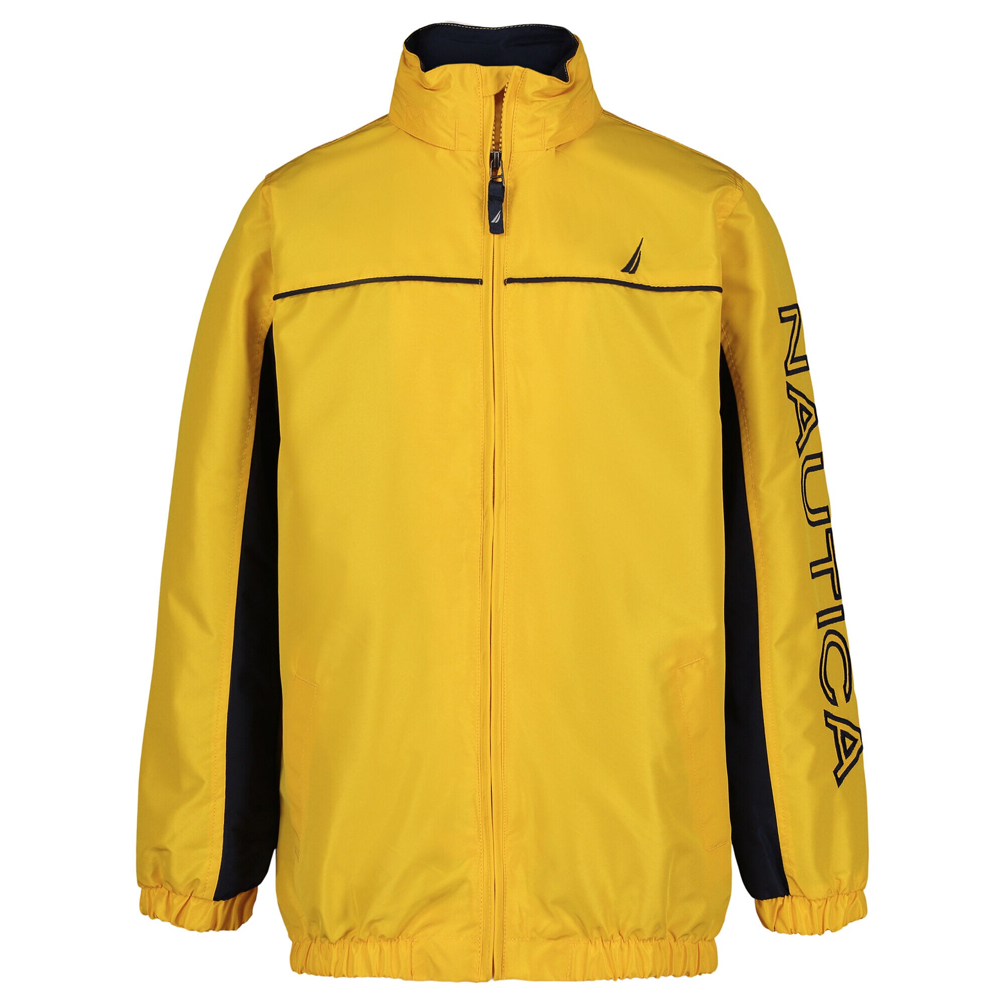 Boys' Water-Resistant Jacket (8-20),Soft Yellow,large
