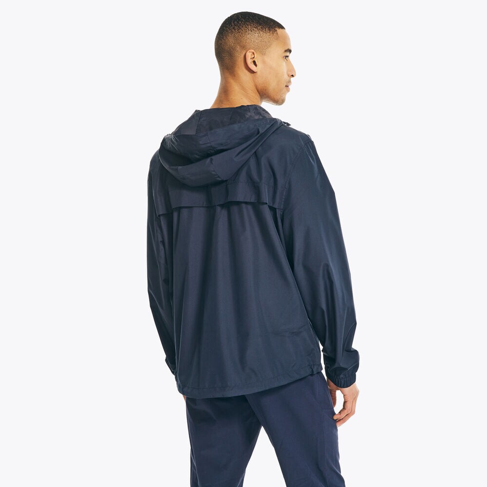 NAVTECH PACKABLE JACKET,Navy,large