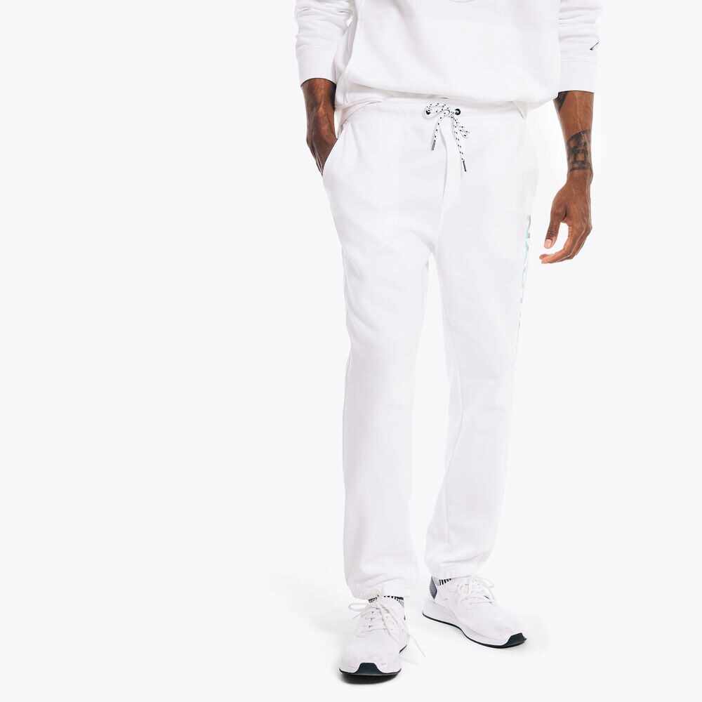 COMPETITION CLASSIC FIT LOGO PANT,Bright White,large