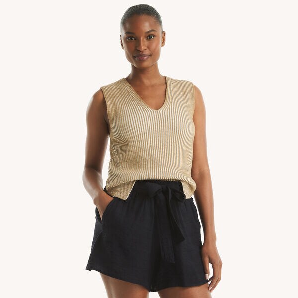 V-Neck Sweater Tank