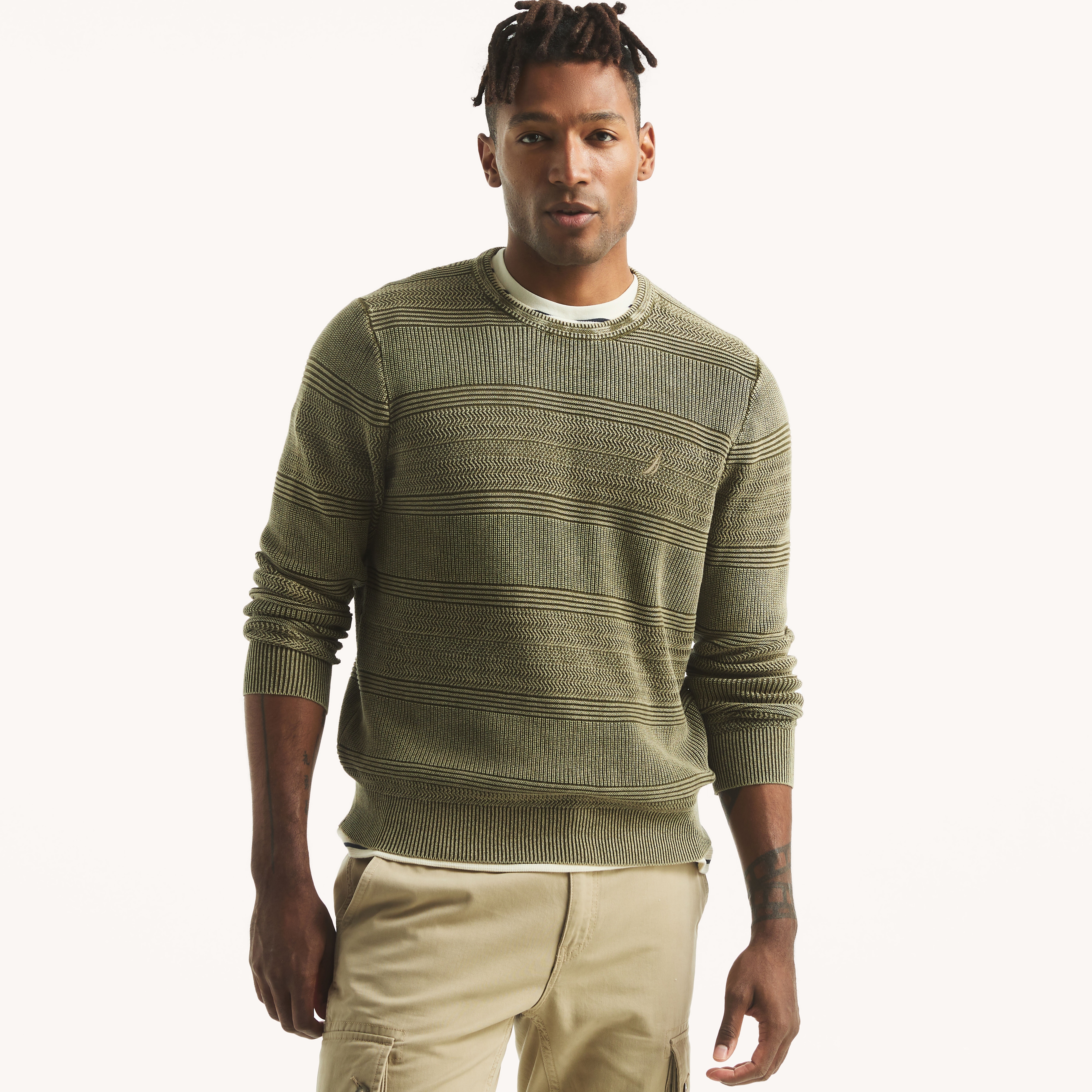 Stonewashed Crewneck Sweater | Nautica