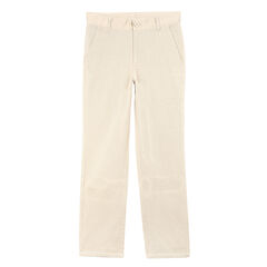 Boys' Uniform-Ready Pant (8-16),Dark Brown Heather,large