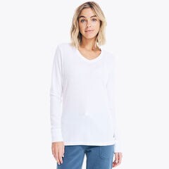 LONG-SLEEVE V-NECK THERMAL ,Vanilla,large