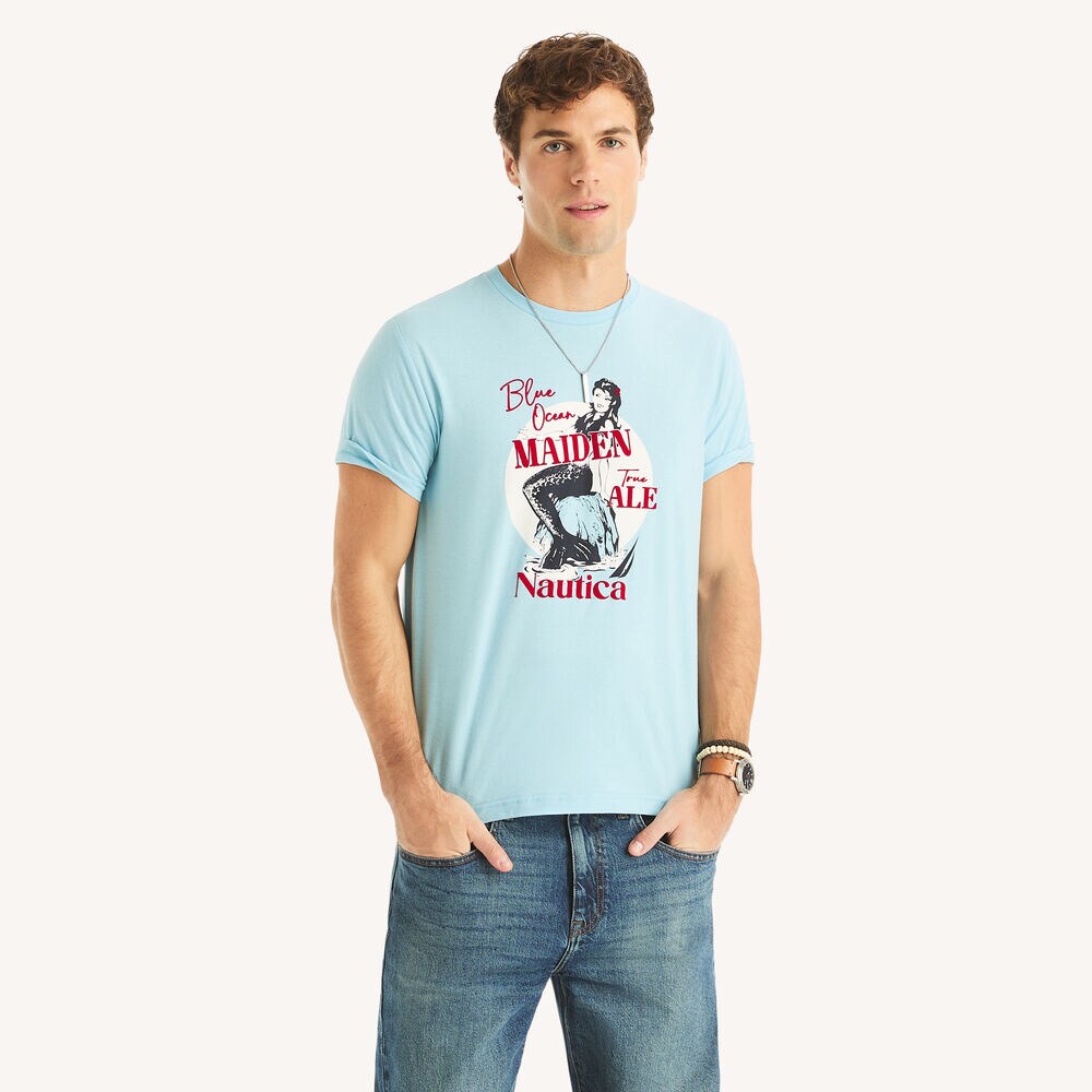 Sea Maiden Graphic T-Shirt,Aquasplash,large