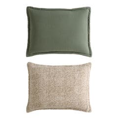 Beckett Green Full/Queen Reversible Comforter & Sham Set,Dark Hunter,large