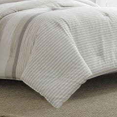 SAYBROOK FULL/QUEEN REVERSIBLE DUVET COVER SET,Tan,large