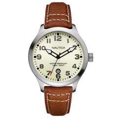 BFD 101 Pebbled Leather Watch,Multi,large