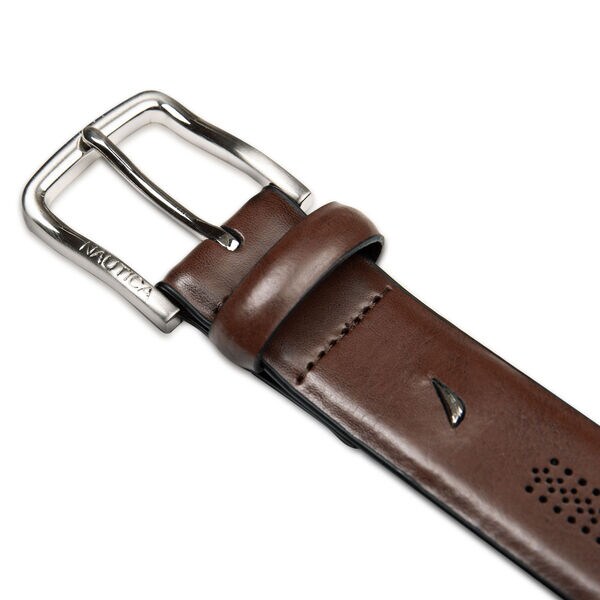 Perforated Leather Belt