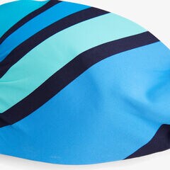 STRIPED BANDEAU TOP,Stellar Blue Heather,large