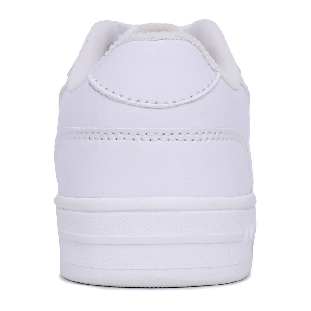 Boys' Logo Lace-Up Sneaker,Antique White Wash,large