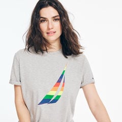 PRIDE GRAPHIC T-SHIRT,Grey Heather,large