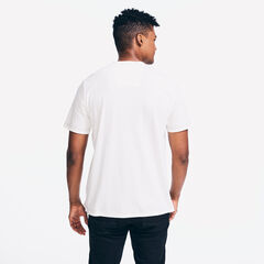 SUSTAINABLY CRAFTED SHORT SLEEVE HENLEY,Sail Cream,large