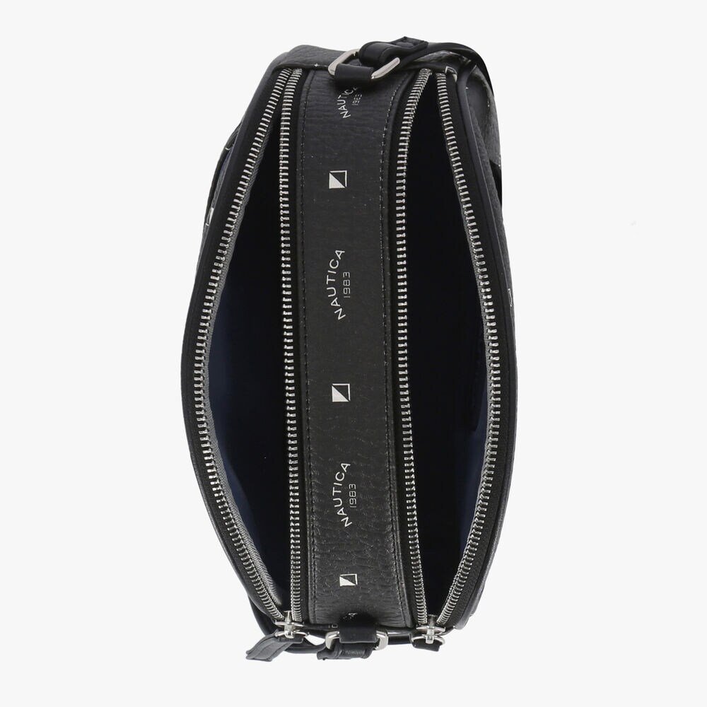 LOGO CROSSBODY BAG,True Black,large