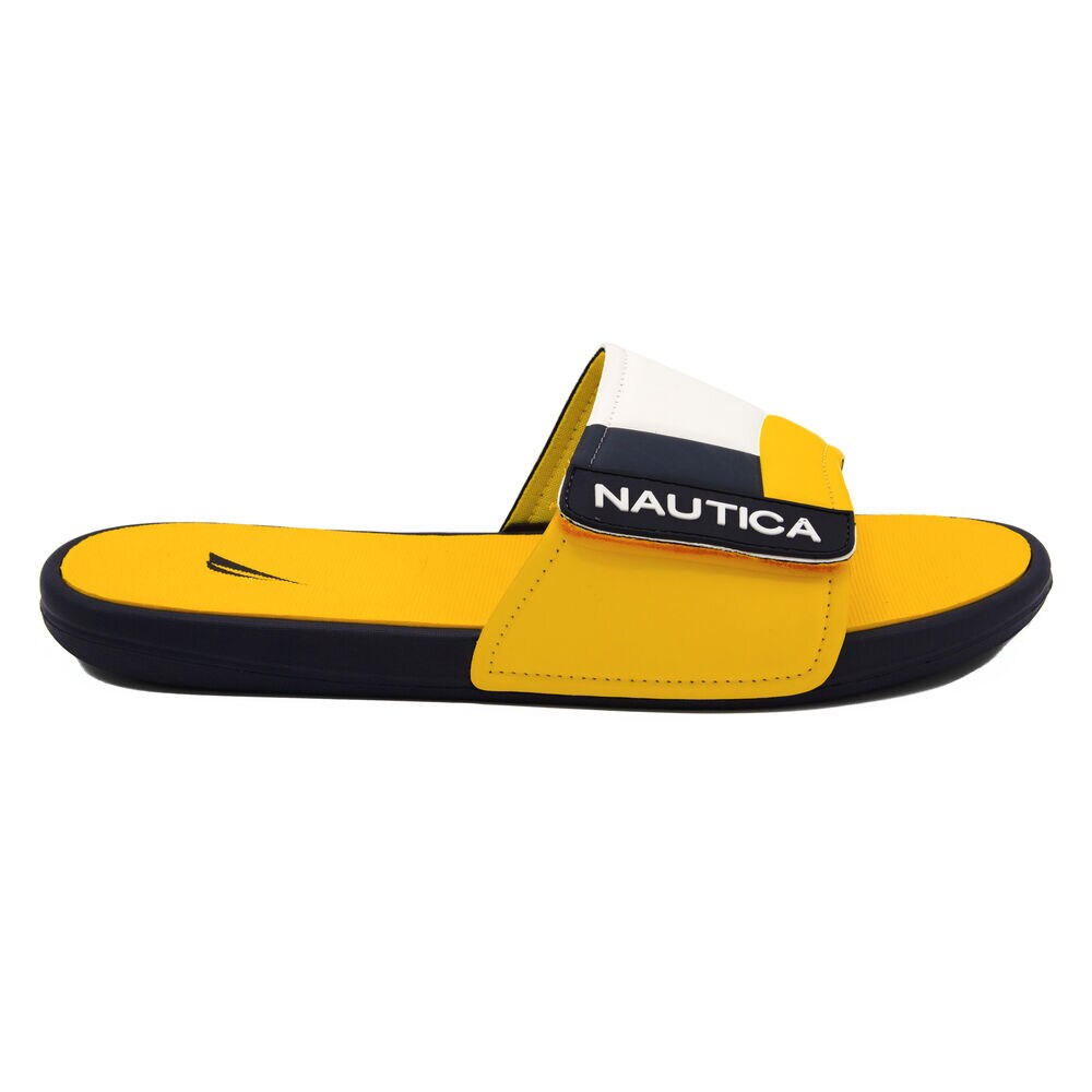 Bower Slide Sandal in Yellow,Marigold,large