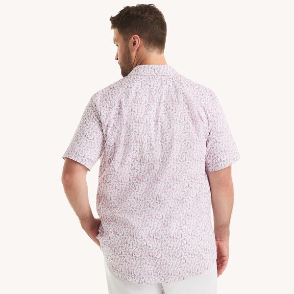 Big & Tall Printed Short-Sleeve Shirt