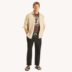 Modern Maritime Graphic T-Shirt,Vicuna,large