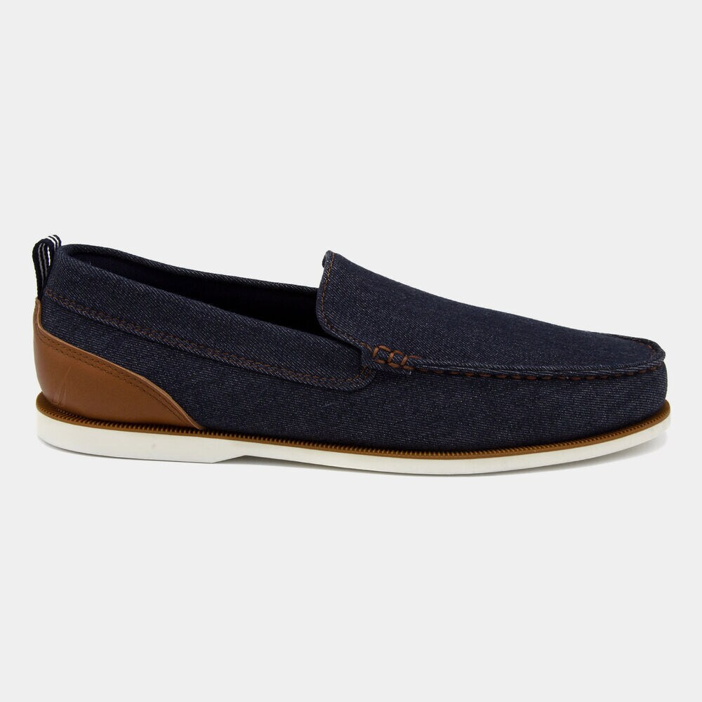 Minter Denim Slip-On Loafers,Navy Dusk,large