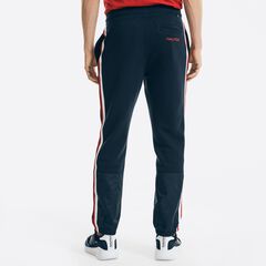 SIDE-STRIPE COLORBLOCK JOGGER,Navy,large