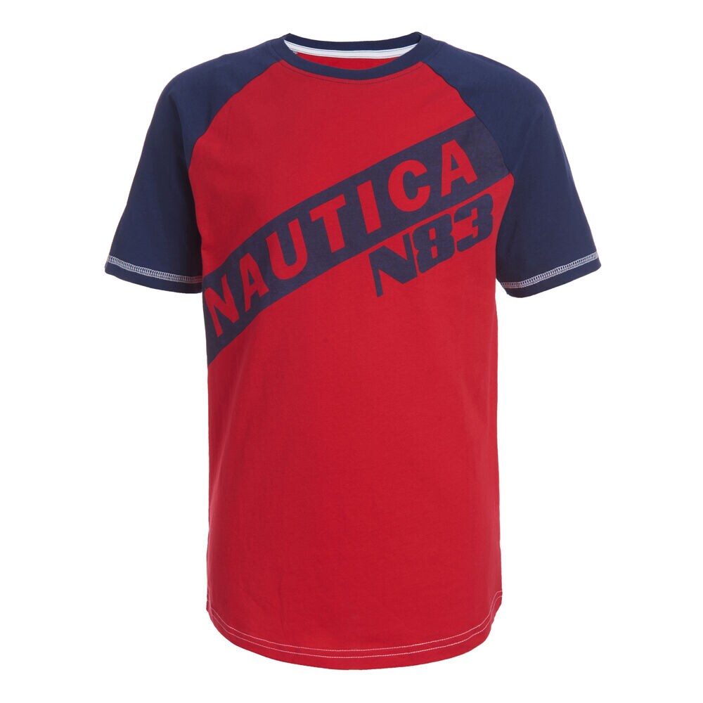 BOYS' KENT BASEBALL LOGO TEE (8-20),Melonberry,large