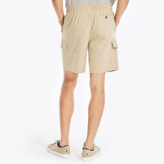 8" PULL-ON CARGO SHORT,Military Tan,large